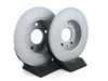 ES#3004 - 8E0615601QKT3 - Rear Brake Rotors - Pair (255x12) - Restore the stopping power in your vehicle - Featuring "Coat Z Anti-Corrosion" coating - Zimmermann - Audi