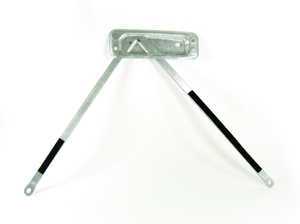 ES#57153 - 33306778243 - Rear Subframe Brace - Reduce flex & improve handling - Genuine BMW - BMW