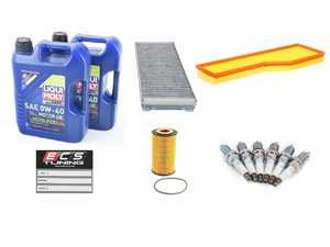 ES#4005013 - 99630KMAINTKT2 - 02-05 3.6L 996 30K Major Maintenance Kit - Featuring Porsche A40 Spec Approved Liqui-Moly Synthoil Energy 0w-40, OE Manufacturer Hengst Oil / Cabin Filter / Air Filter, and NGK BKR7EQUP Spark Plugs - Assembled By ECS - Porsche