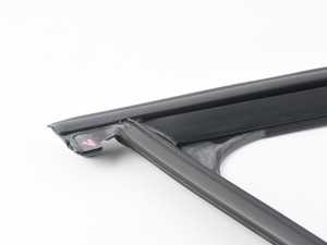 ES#2779993 - 8K0837440J - Front Window Seal - Right - Seals the window to the upper door frame - Genuine Volkswagen Audi - Audi