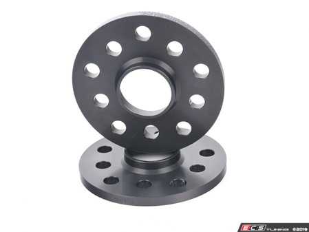 ES#2731176 - 2055571BSW - DR Series Wheel Spacers (Black) - 10mm (Pair) - Version 2 - Fine tune your stance and improve handling - H&R - Audi Volkswagen