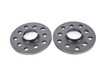 ES#2731176 - 2055571BSW - DR Series Wheel Spacers (Black) - 10mm (Pair) - Version 2 - Fine tune your stance and improve handling - H&R - Audi Volkswagen