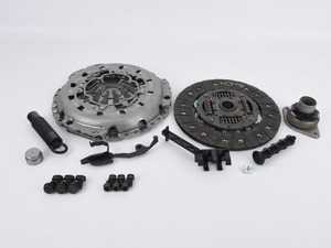 ES#3666511 - 0B1141031L - Clutch Kit - Includes pressure plate, clutch disc, release bearing, and pilot bearing - LUK - Audi