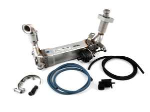 ES#3648433 - 11718576450KT - Exhaust Cooler Replacement Kit - Includes new exhaust cooler, vacuum control valve, and vacuum lines - Assembled By ECS - BMW