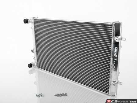 ES#4001222 - 018163ecs01KT -  MK4 Performance Aluminum Radiator  - Direct-fit upgrade! Featuring a 26% increase in cooling system capacity along with a durable, all aluminum construction - ECS - Audi Volkswagen