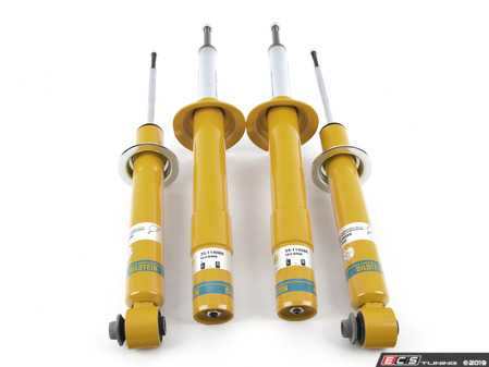 ES#3984579 - 35-114086KT - B6 Performance Front And Rear Shock Kit  - Unbelievable control, precise handling, ultimate performance and incredible comfort. German-made with world-famous Bilstein quality and a limited lifetime warranty! - Bilstein - BMW