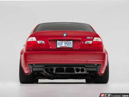 ES#4140246 - 028979TMS01 - E46 M3 Turner Motorsport ABS Diffuser - Add aggressive styling to your rear end with Turner In-House Engineered ABS Rear Diffuser! - Turner Motorsport - BMW
