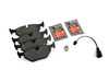 ES#3647772 - 34212225507kt1 - Rear Brake Service Kit - Featuring Zimmermann coated rotors and ECS DD23 ceramic pads. - Assembled By ECS - BMW