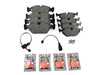 ES#3647770 - 34112226813KT - Front And Rear Brake Service Kit - Featuring Zimmermann coated rotors and Pagid brake pads - Assembled By ECS - BMW