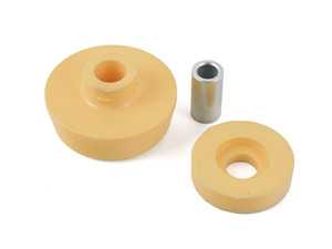 ES#2834959 - 33526754123 - Shock Mount - Rear  - Foam and metal insertion kit piece only: direct from the OEM Germany Factory, Nickel plated sleeve. if you have aftermarket shocks/coilovers you might have to use their sleeve and use just the foam rubber inserts - Hamburg Tech - MINI