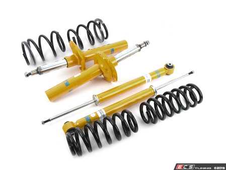 ES#3219278 - 46-261212 - Bilstein B12 Pro-Kit Suspension System - Expertly matched performance Eibach Pro-line lowering springs and Bilstein shock/strut package for a dramatic increase in performance handling. World-famous Bilstein quality with a limited lifetime warranty! - Bilstein - Audi