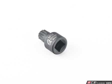 ES#3126899 - 312XZND - 3/8" Dr. M12 Stubby Triple Square Impact Socket - Sunex - 