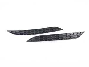 ES#3557738 - R21-1-1000-01 - Rear Reflector Insert Set - Matte Black Honeycomb - A clean cosmetic upgrade for your GTI/Golf R - Acexxon - Volkswagen