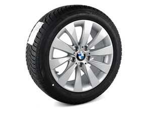 ES#3494355 - 36112448005 - Genuine BMW Style 413 Winter Wheel and Tire Package. - Drive With Confidence This Winter! - Genuine BMW - BMW