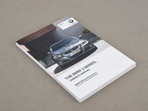 ES#2503464 - 01402609228 - Owner's Manual E90 - E91 W/O Idrive - Genuine BMW - BMW