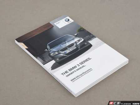 ES#2503464 - 01402609228 - Owner's Manual E90 - E91 W/O Idrive - Genuine BMW - BMW