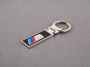 ES#190551 - 80230305916 - BMW Key Chain - ///M - (NO LONGER AVAILABLE) - BMW ///M logo garnished in carbon fiber - Genuine BMW - 