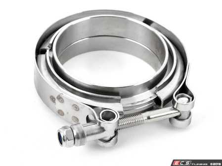ES#4007187 - 028092ecs09aKT - 3.0" Stainless Steel V-Band Assembly - Priced Each	 - Create a leak-proof connection for your custom exhaust project. Features locating ring for ease of alignment. - ECS - Audi BMW Volkswagen Mercedes Benz MINI Porsche