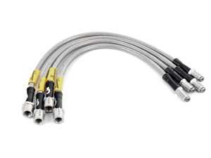 ES#3980137 - 31022 - G-Stop Stainless Steel Brake Line Kit - Front & Rear - Set of DOT-compliant lines for an improved pedal feel - Goodridge - BMW