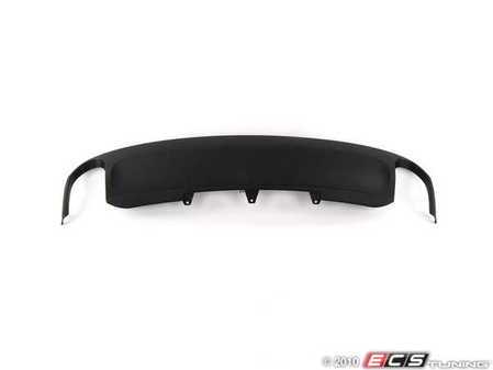 ES#451241 - 8K0807521A01C - Rear Valance - Satin Black - Restore your vehicle's aggressive look with this new rear valance - Genuine Volkswagen Audi - Audi
