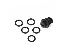  MQB Magnetic Drain Plug - With 5 Replacement O-Rings 