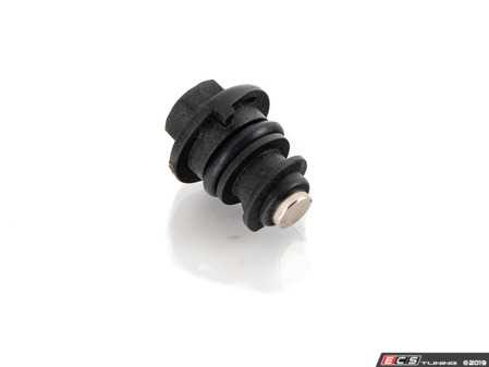 ES#3478576 - 015137ECS02 -  MQB Magnetic Drain Plug - Priced Each - Capture harmful particulates from circulating within your oiling system and make services easier with our 13mm hex drive - ECS - Audi Volkswagen Porsche