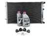 ES#4005135 - 018163ECS02KT -  MK4 Performance Aluminum Radiator - With Installation Kit - Direct-fit upgrade! Featuring a 26% increase in cooling system capacity along with a durable, all aluminum construction. Includes new radiator mounts, fan switch seal and coolant. - ECS - Audi Volkswagen