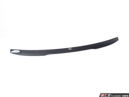 ES#3662253 - AU-RS5-1F-CAP1G - Rear Trunk Spoiler Cap - Gloss Black  - (NO LONGER AVAILABLE) - Add aggressive looks to your Audi with this quality ABS trunk spoiler - Maxton Design - 