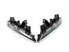 ES#3980752 - 0ECS981GT4FT - 981 Cayman/Boxster GT4 Front Bumper Conversion Kit - Completely change the look of you 981 Cayman/Boxster or Cayman S / Boxster S front bumper with this GT4 conversion kit - ECS - Porsche