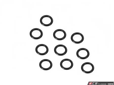 ES#4006997 - 9263k126-10KT -  Replacement MQB Drain Plug O-Ring - Pack Of 10 - Recommended to be replaced during each oil service. Stock up and save! - ECS - Audi Volkswagen Porsche
