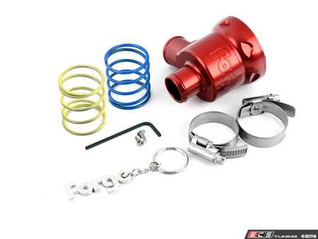 ES#4001248 - FMDV008R - 008 Premium Diverter Valve - *Limited Edition* Red*  - Smaller, tougher and tuneable! *Limited edition red finish* - Forge - Audi Volkswagen Porsche