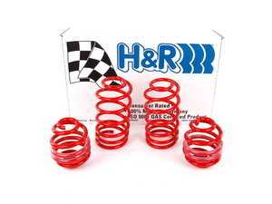 ES#1303297 - 29438 - Sport Spring Set - ROW MK4 Golf/Bora 4Motion  - Mild lowering for the daily driver. Average lowering of 1.8"F 1.6" R - H&R - Volkswagen