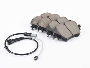 ES#4004364 - EUR1892 - Front Euro Ceramic Brake Pad Set EUR1892 - Restore the stopping power in your MINI, comes with front brake sensor - Akebono - BMW MINI