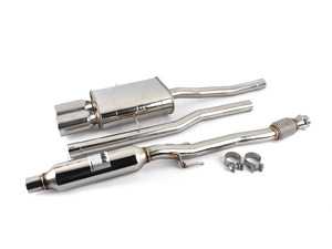 ES#3142999 - HS07MCSGTP - 2.36" Cat-Back Exhaust System - Featuring 101mm dual rolled stainless tips! - Invidia - MINI