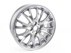 ES#253361 - 36116786220 - R114 JCW LM Rad Cross Spoke Wheel 17" (4x100) Anthracite Winter - Priced Each - (NO LONGER AVAILABLE) - 17 x 5.5 ET:42. - Genuine MINI - 
