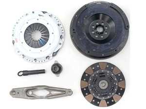 ES#4007167 - 03465-HDFF-AK - Stage 3+ MINI Cooper 1.5L Clutch Kit - FX350 - Kit includes a Hi-Leveragetm Heavy Duty Pressure Plate; Formula Button friction material with a dampened disc; Alignment Tool; and 14lbs Light Weight Aluminum Flywheel. - Clutch Masters - MINI