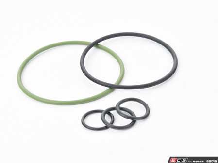 ES#1848115 - 057198405C - Oil Filter Housing & Oil Separator Gasket Kit - Contains all of the gaskets found at the base of the oil separator and filter housing - Genuine Volkswagen Audi - Volkswagen