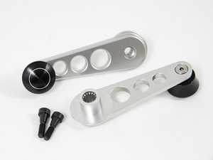 ES#4007182 - DH01SILVER - Billet Aluminum Window Crank Set - Silver - Replace your plastic window cranks with quality aluminum units - Rennline - Porsche