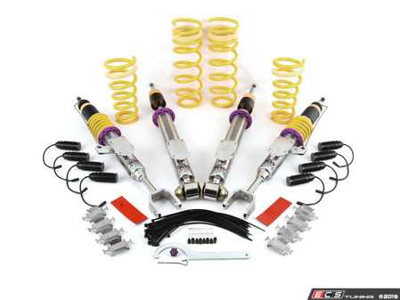 ES#2226113 - 15220090 - KW V2 Series Coilover Kit - Variant 2 coilovers offer sport handling with adjustable rebound dampening - KW Suspension - BMW