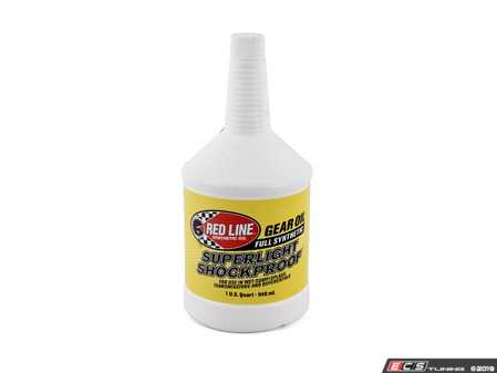 ES#2847983 - 58504 - SuperLight ShockProof Gear Oil - Priced Each (1quart) - Synthetic gear oil for superior performance in your differential - Redline - BMW