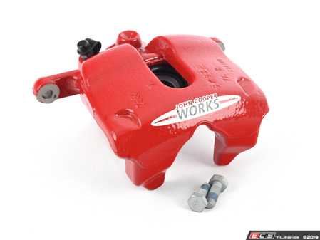 ES#59886 - 34116770192 - Caliper Housing JCW - Front Right - Attaches to the brake carrier - Genuine MINI - MINI