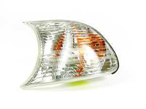 ES#11253 - 63126904307 - Front Turn Signal Assembly - Left - Clear/White turn signal assembly - Genuine BMW - BMW