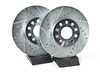 ES#3155316 - EBR830XPR - Front Cross-Drilled and Slotted Evolution Rotors - Pair (288x25) - Zinc coated performance rotors - Power Stop - Audi Volkswagen