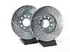 ES#3155316 - EBR830XPR - Front Cross-Drilled and Slotted Evolution Rotors - Pair (288x25) - Zinc coated performance rotors - Power Stop - Audi Volkswagen