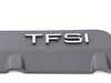 ES#3232018 - 07K133621B - Intake Manifold Logo Plate - Plastic intake manifold cover - Includes Audi rings emblem - Genuine Volkswagen Audi - Audi