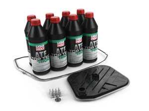 ES#4007157 - 0BK398009KT4 - 8-Speed Automatic Transmission Service Kit - Includes the necessary filter, plug, gasket, and Liqui Moly fluid to service your transmission - Assembled By ECS - Audi