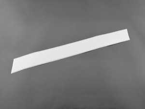 ES#2729008 - 51147365186 - Bonnet / Hood Stripe White With Black Pinstripe - Right - Right side hood traditional decal stripe - Genuine MINI - MINI
