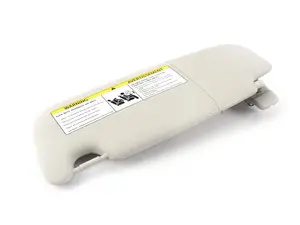 Sun Visor With Label - SATELLITE GREY - Right 