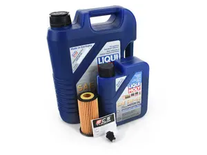 Liqui Moly Leichtlauf Oil Service Kit (5w-40) - With Magnetic Drain Plug