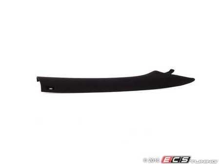ES#110291 - 51432252890 - "A" Pillar Trim - Right - (NO LONGER AVAILABLE) - Anthrazit/Dark Gray/Black, located next to the windshield - Genuine BMW - 